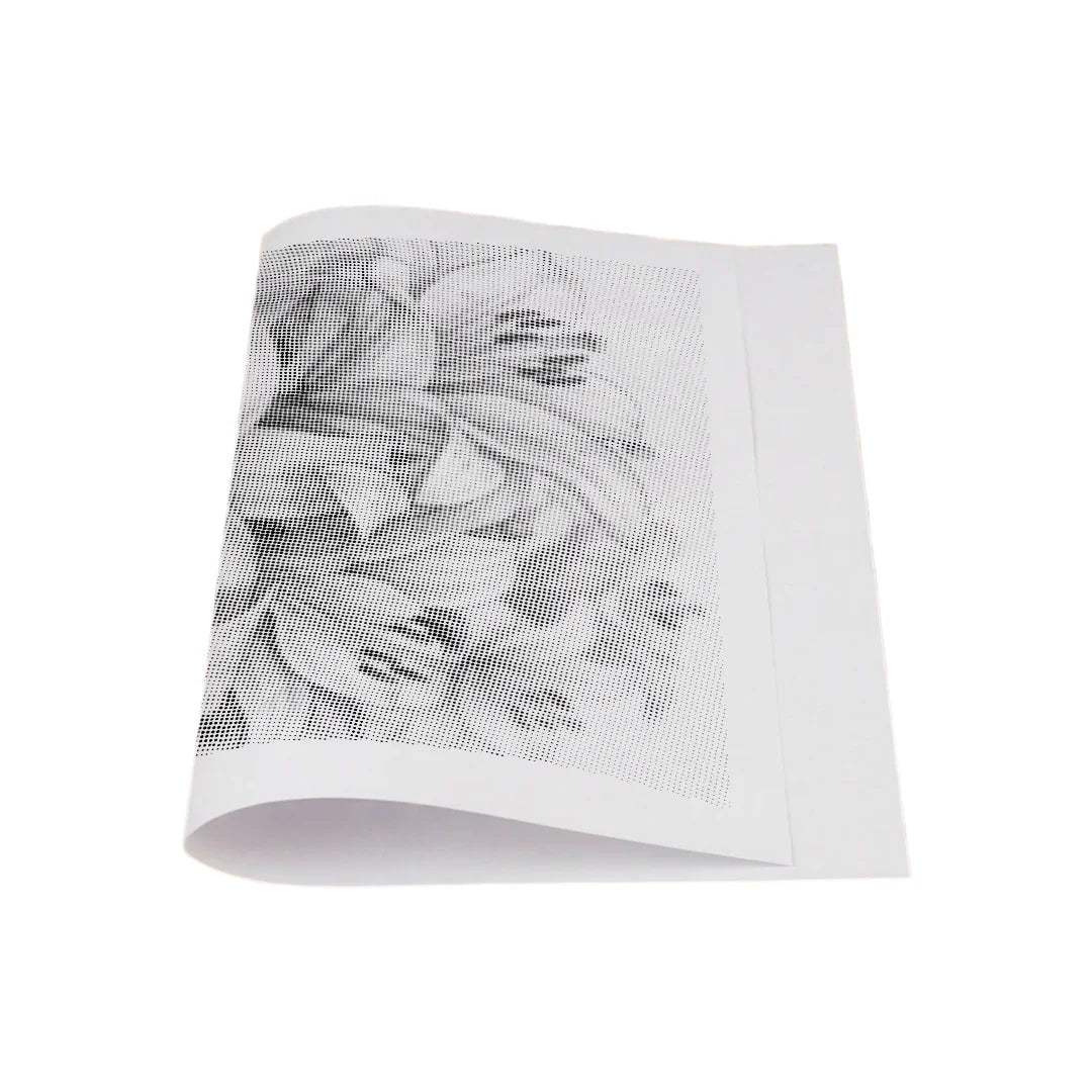 Malowanie kropek błyszczących kwiatów