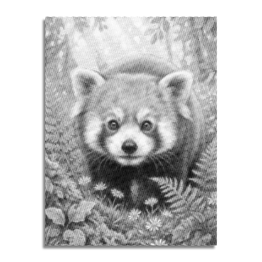 Kobiety z Wilkiem Punktowe Malowanie ➤ Wysyłka Następnego Dnia ✅ | Najwyższa Jakość