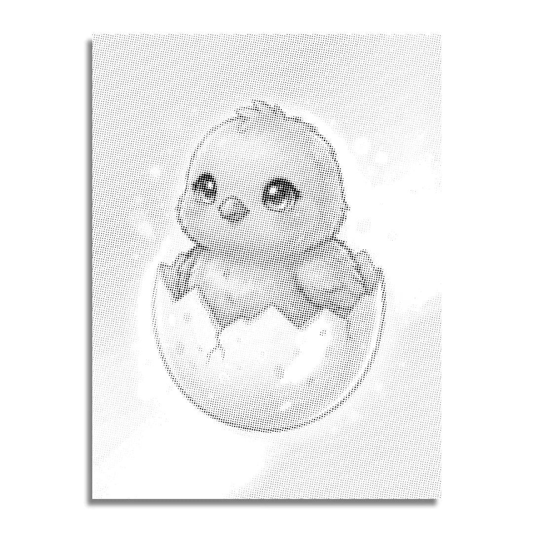 Kobiety z Wilkiem Punktowe Malowanie ➤ Wysyłka Następnego Dnia ✅ | Najwyższa Jakość