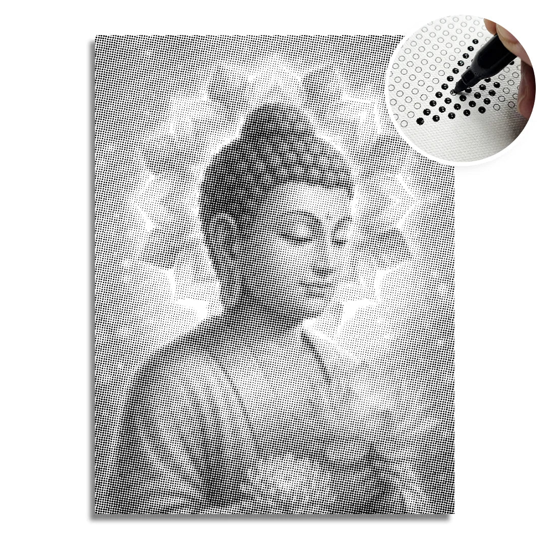 Buddah Punktowe Malowanie