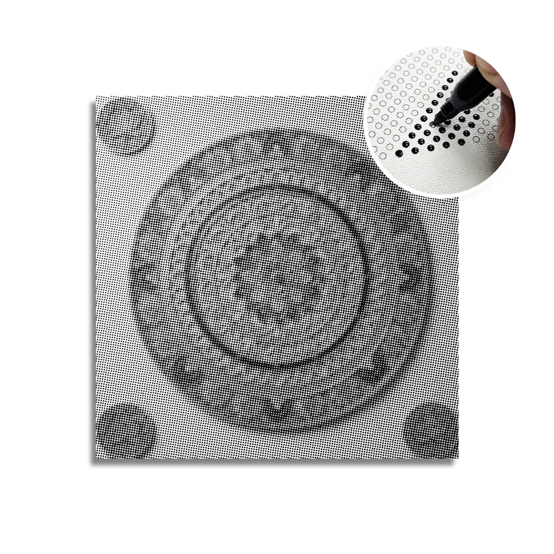 Kobiety z Wilkiem Punktowe Malowanie ➤ Wysyłka Następnego Dnia ✅ | Najwyższa Jakość