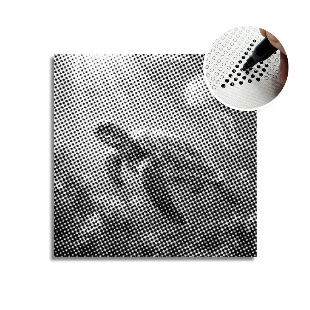 Malowanie kropek życia morskiego