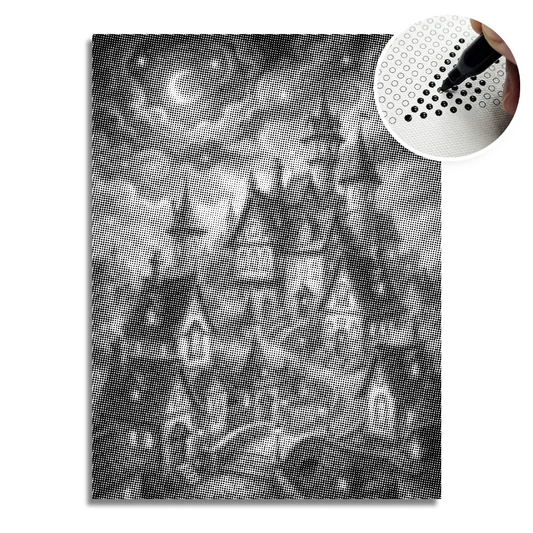 Malarstwo kropkowe w krainie fantasy