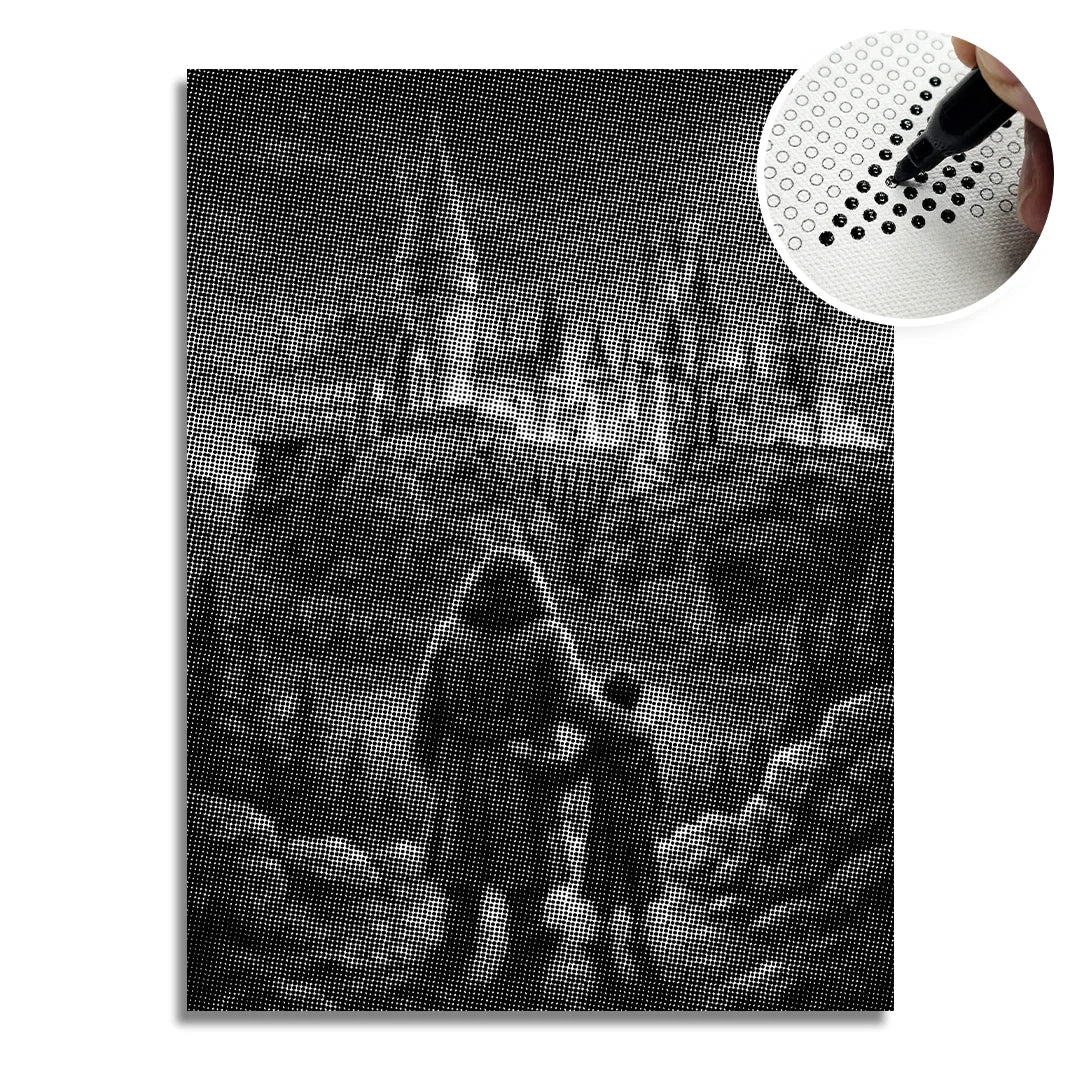 Hogwarts Dot Painting