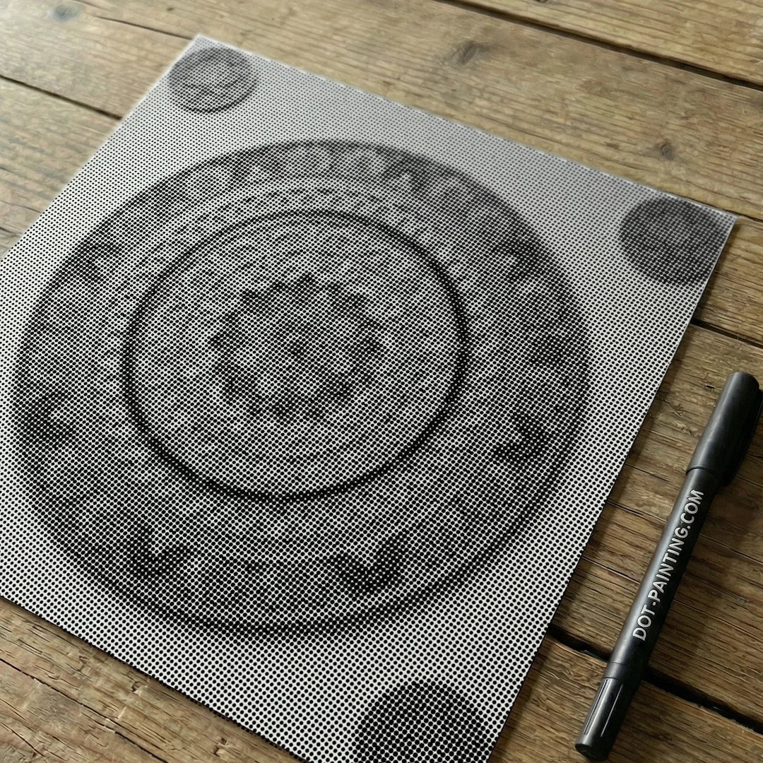 Kobiety z Wilkiem Punktowe Malowanie ➤ Wysyłka Następnego Dnia ✅ | Najwyższa Jakość