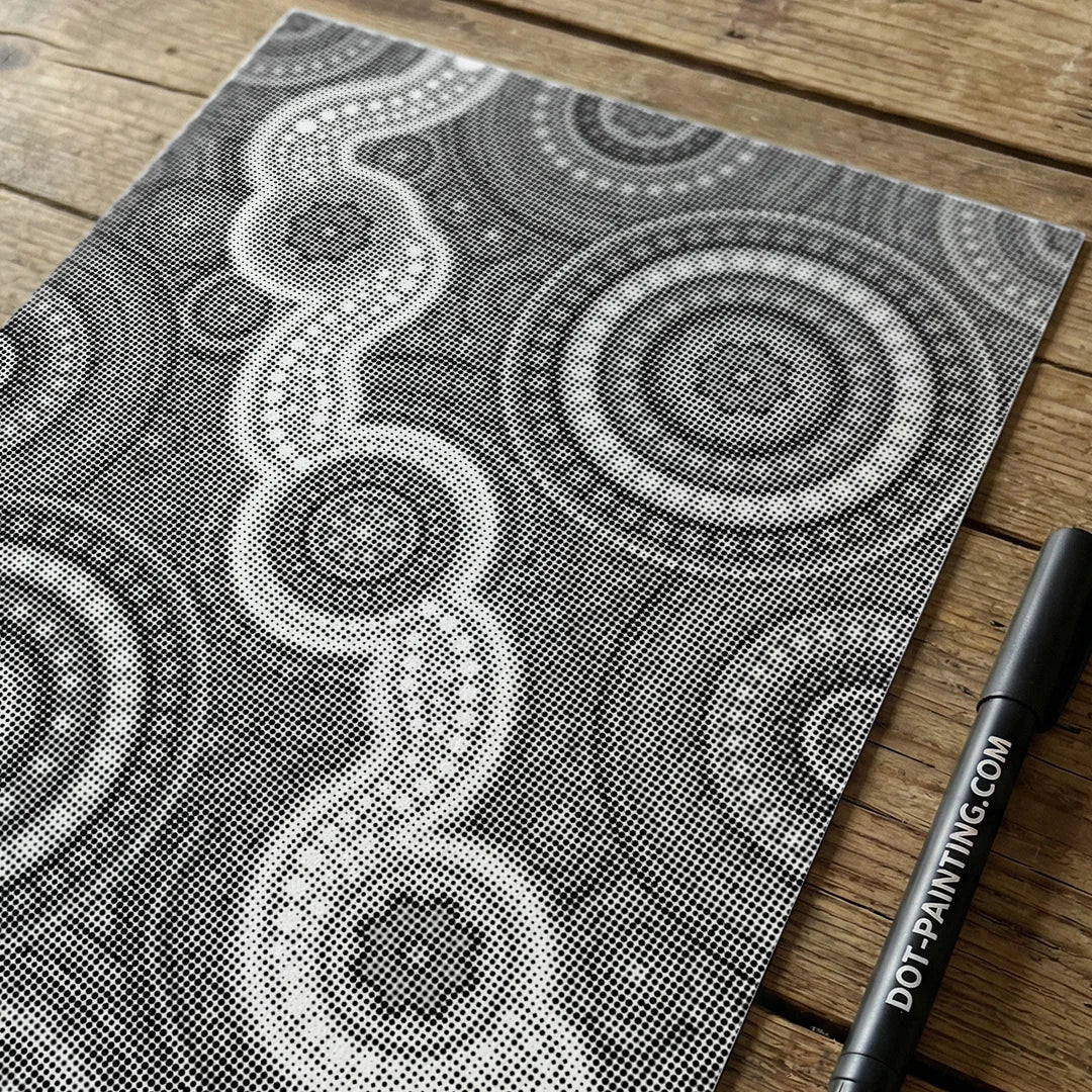 Kobiety z Wilkiem Punktowe Malowanie ➤ Wysyłka Następnego Dnia ✅ | Najwyższa Jakość