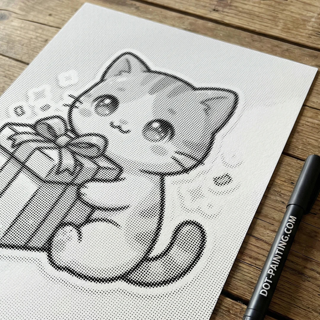 Kobiety z Wilkiem Punktowe Malowanie ➤ Wysyłka Następnego Dnia ✅ | Najwyższa Jakość