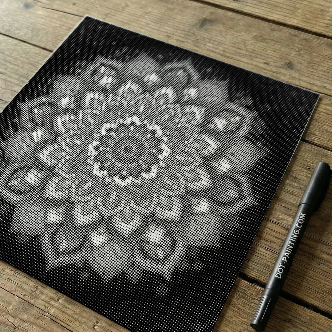 Kobiety z Wilkiem Punktowe Malowanie ➤ Wysyłka Następnego Dnia ✅ | Najwyższa Jakość