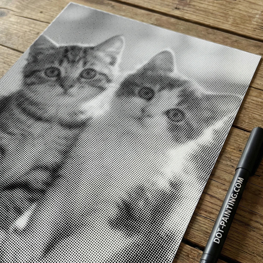 Kociaki Dot Painting