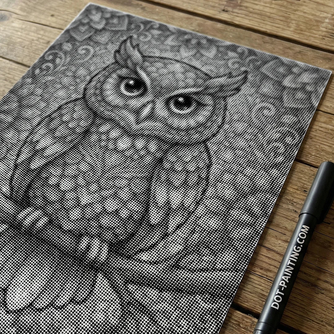 Kobiety z Wilkiem Punktowe Malowanie ➤ Wysyłka Następnego Dnia ✅ | Najwyższa Jakość