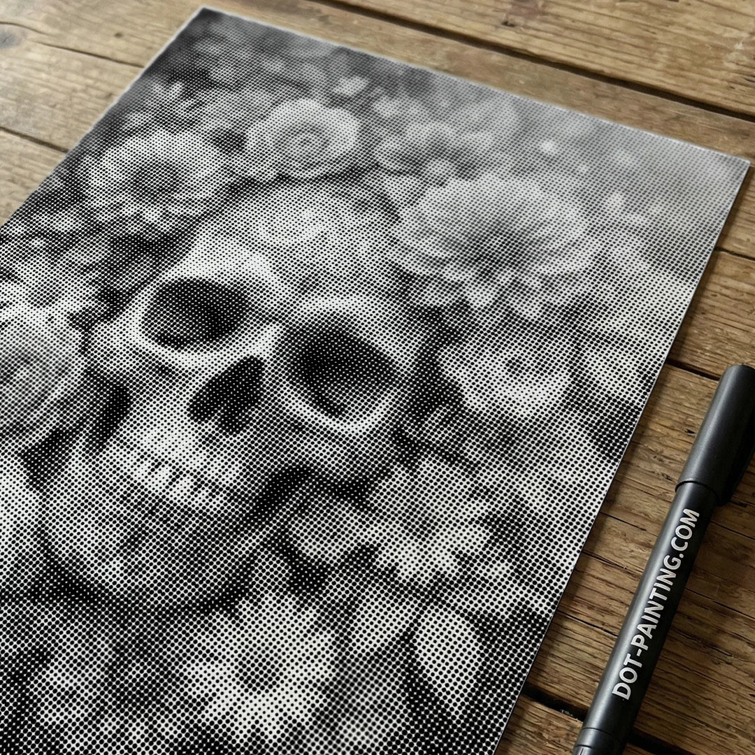 Kobiety z Wilkiem Punktowe Malowanie ➤ Wysyłka Następnego Dnia ✅ | Najwyższa Jakość