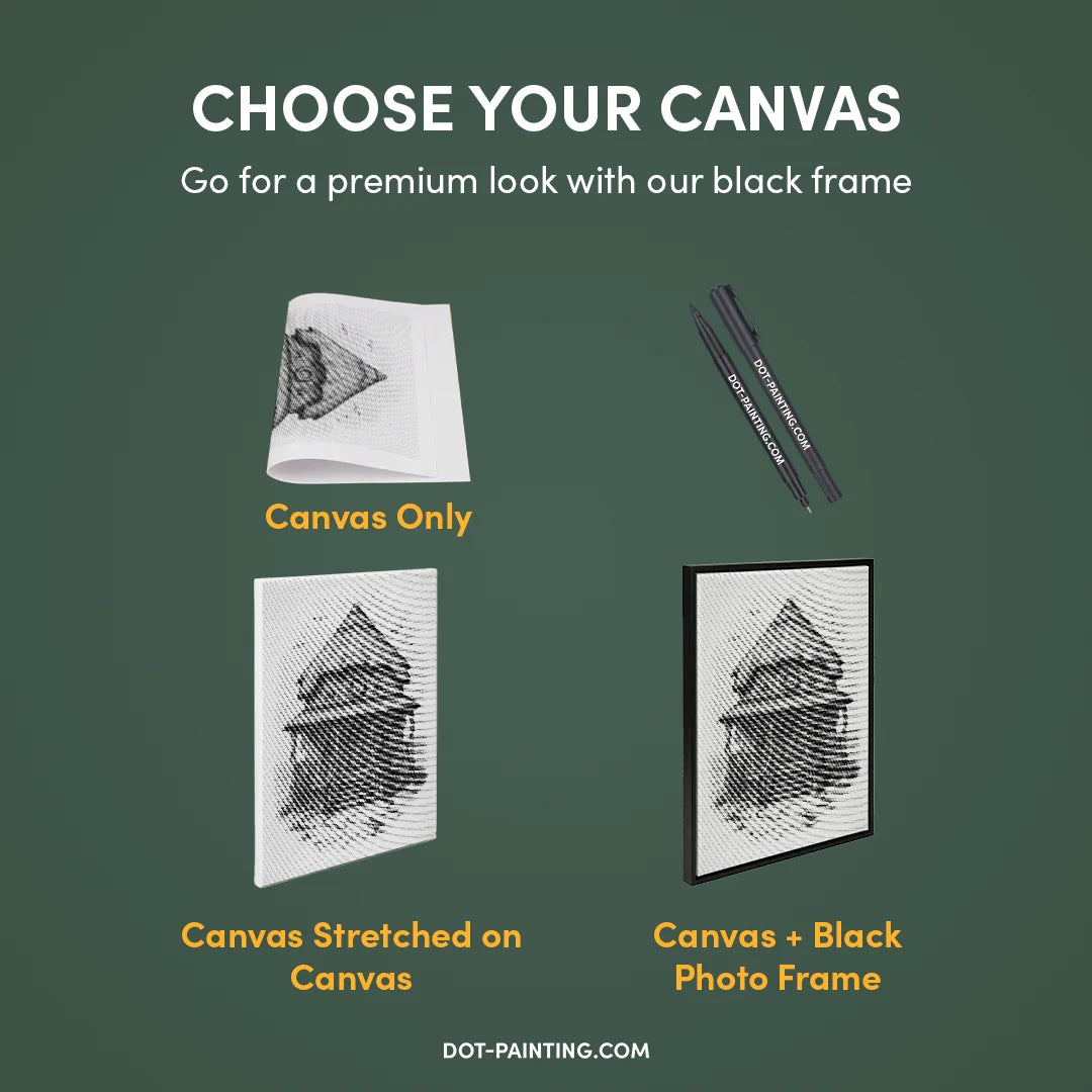 Malowanie kropek domku na plaży