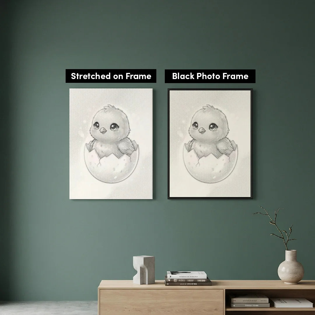 Kobiety z Wilkiem Punktowe Malowanie ➤ Wysyłka Następnego Dnia ✅ | Najwyższa Jakość