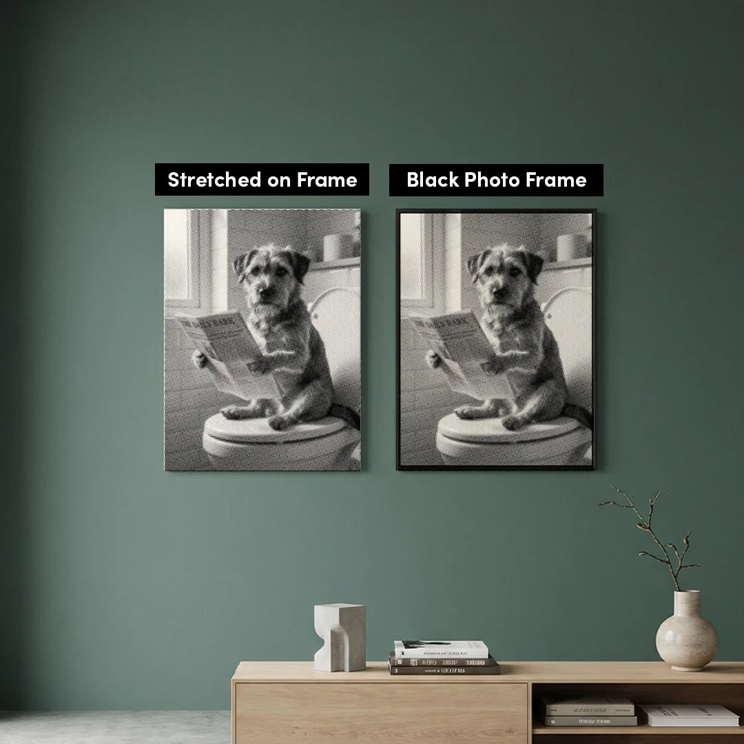 Pies na Toalecie 2 Dog Painting Kit