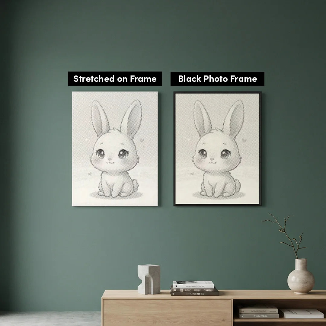 Kobiety z Wilkiem Punktowe Malowanie ➤ Wysyłka Następnego Dnia ✅ | Najwyższa Jakość