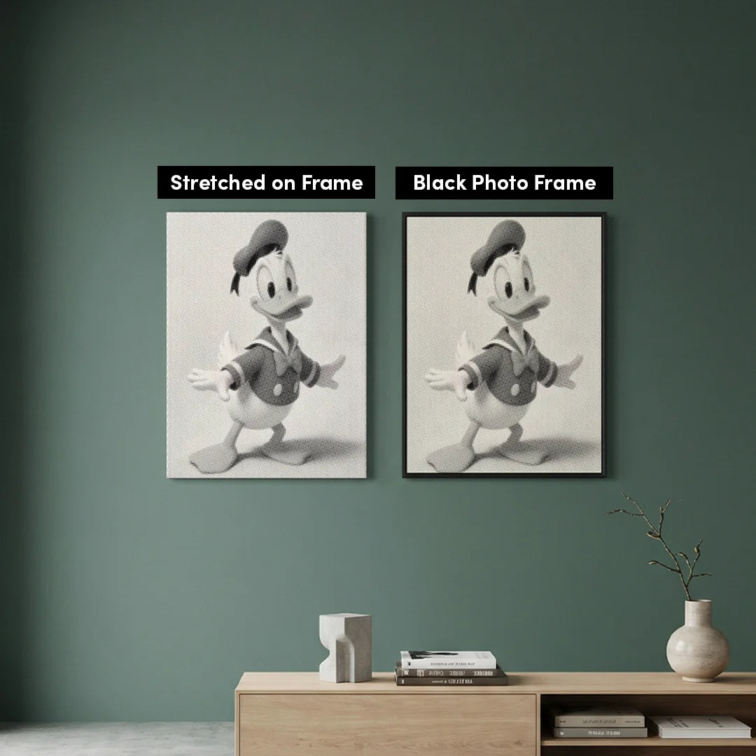 Donald Duck Punktowe Malowanie