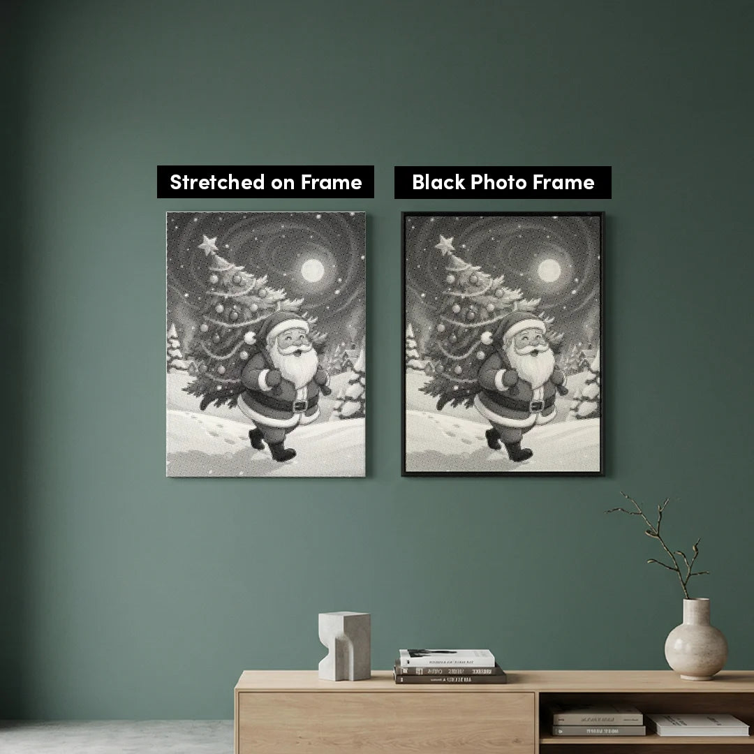 Kobiety z Wilkiem Punktowe Malowanie ➤ Wysyłka Następnego Dnia ✅ | Najwyższa Jakość