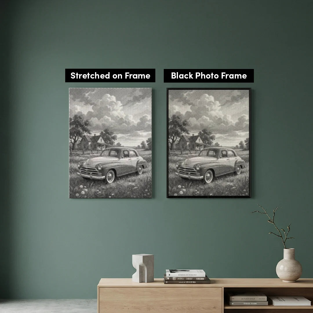 Kobiety z Wilkiem Punktowe Malowanie ➤ Wysyłka Następnego Dnia ✅ | Najwyższa Jakość