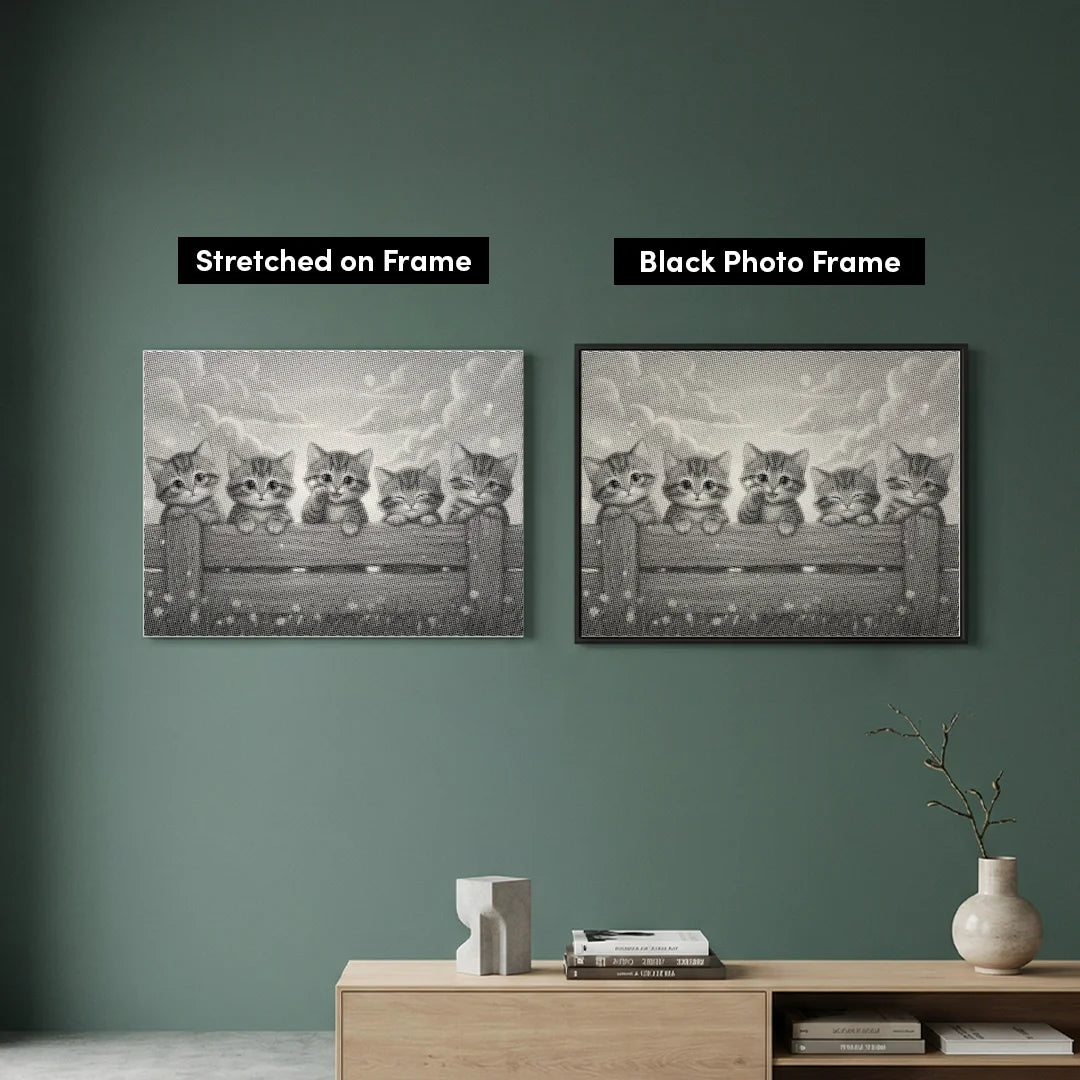 Kobiety z Wilkiem Punktowe Malowanie ➤ Wysyłka Następnego Dnia ✅ | Najwyższa Jakość