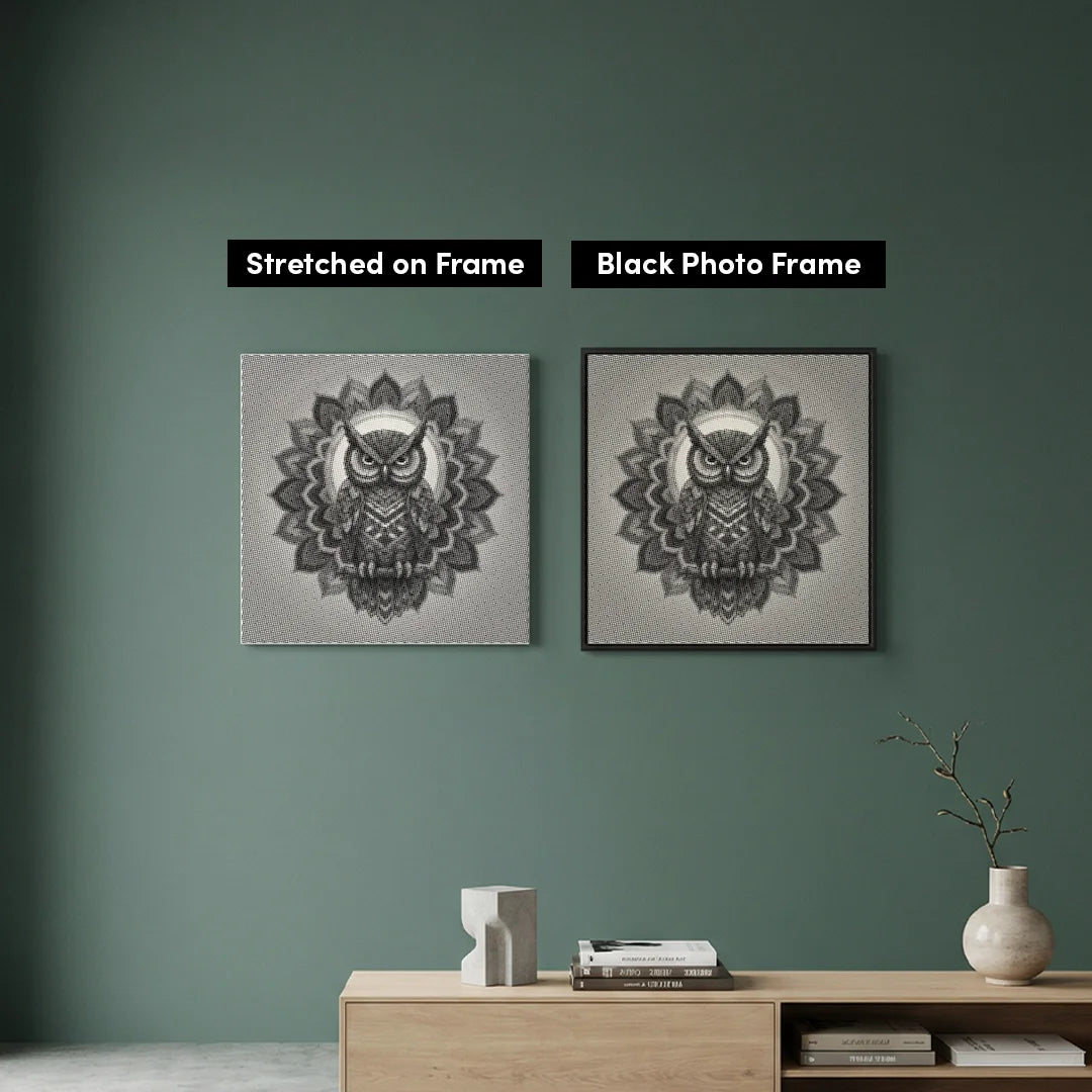 Kobiety z Wilkiem Punktowe Malowanie ➤ Wysyłka Następnego Dnia ✅ | Najwyższa Jakość