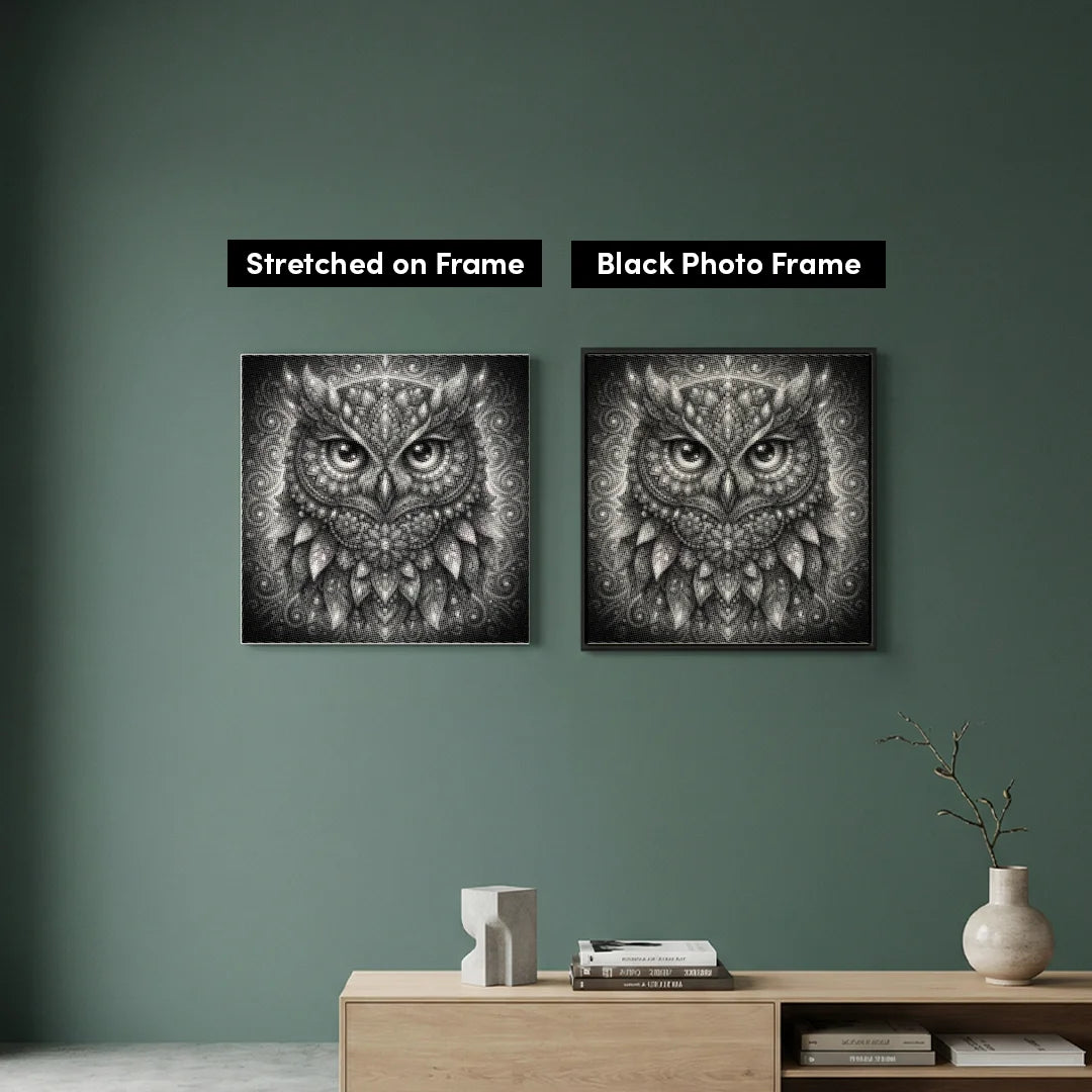 Kobiety z Wilkiem Punktowe Malowanie ➤ Wysyłka Następnego Dnia ✅ | Najwyższa Jakość