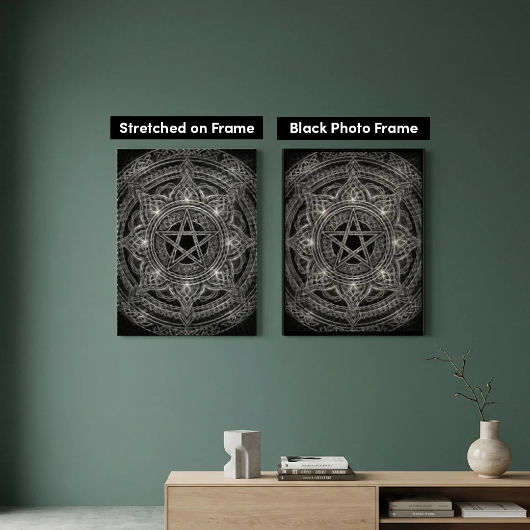 Kobiety z Wilkiem Punktowe Malowanie ➤ Wysyłka Następnego Dnia ✅ | Najwyższa Jakość