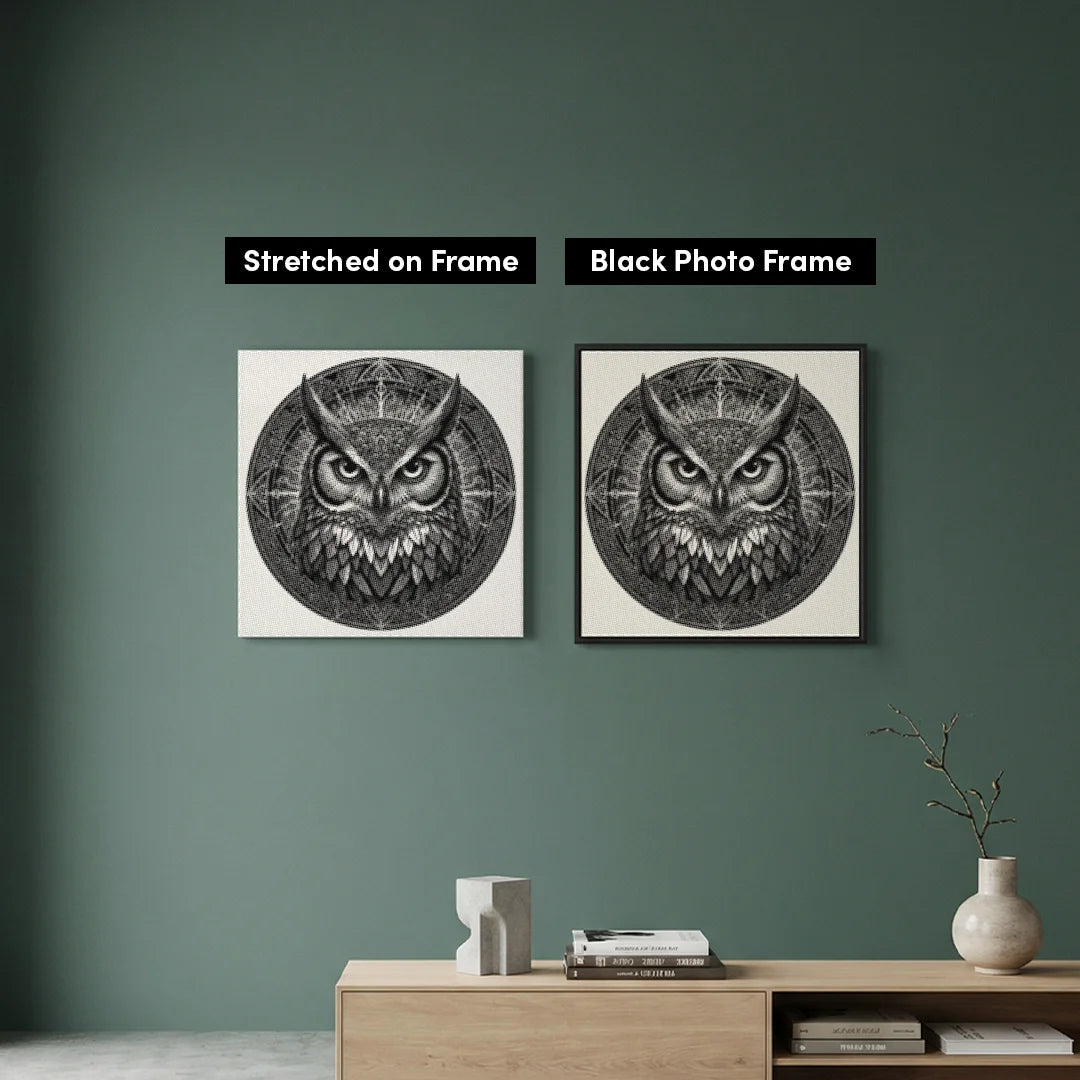 Kobiety z Wilkiem Punktowe Malowanie ➤ Wysyłka Następnego Dnia ✅ | Najwyższa Jakość