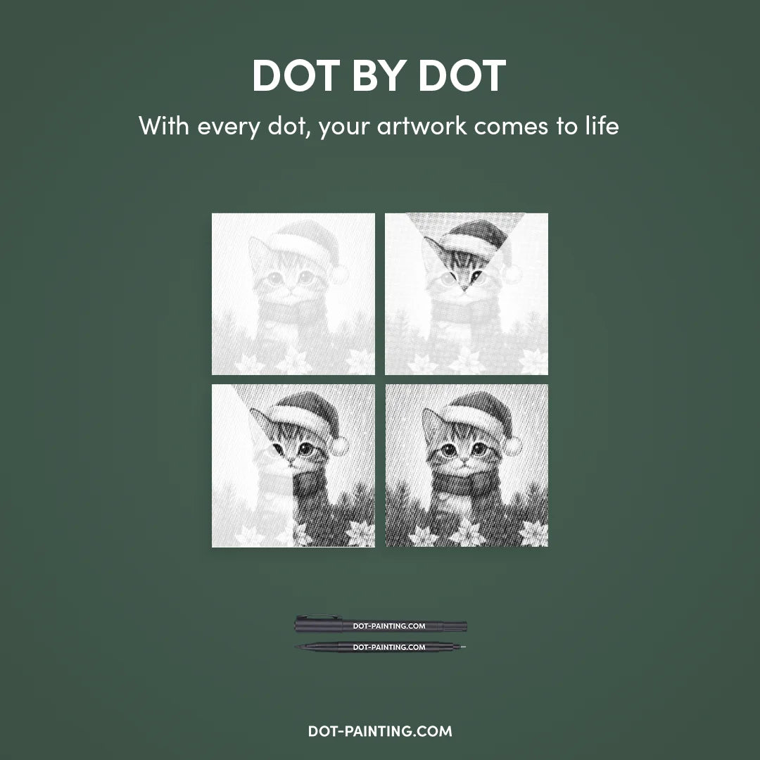 Kobiety z Wilkiem Punktowe Malowanie ➤ Wysyłka Następnego Dnia ✅ | Najwyższa Jakość