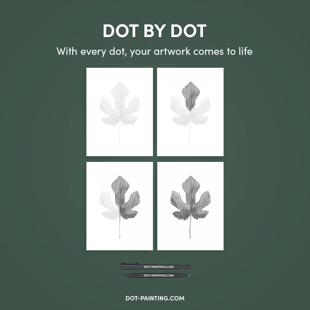 Kobiety z Wilkiem Punktowe Malowanie ➤ Wysyłka Następnego Dnia ✅ | Najwyższa Jakość