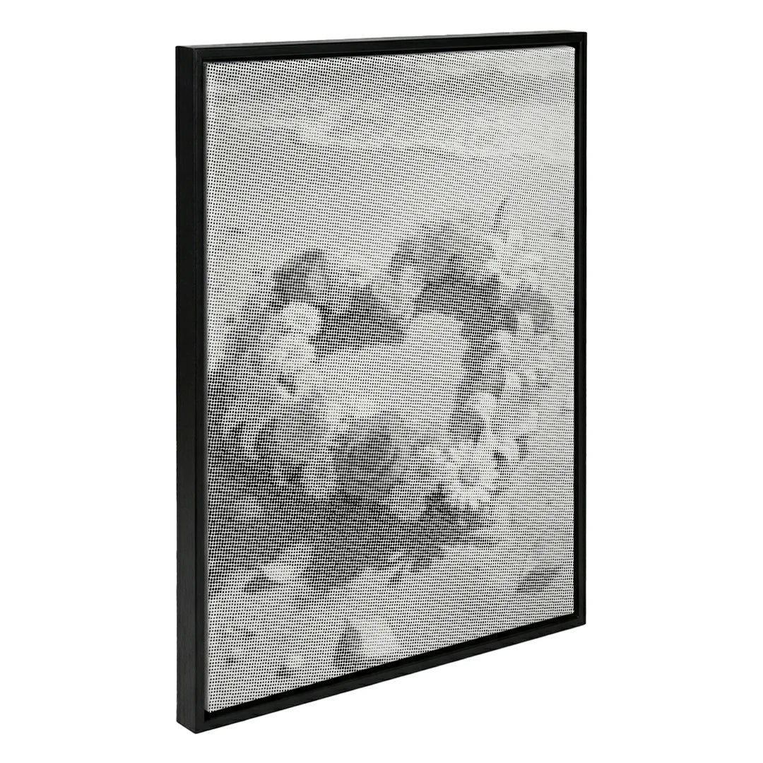 Flowers on The Shore Dot Painting