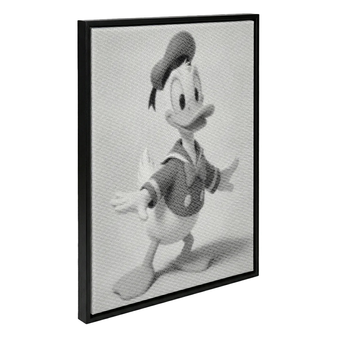 Donald Duck Dot Painting