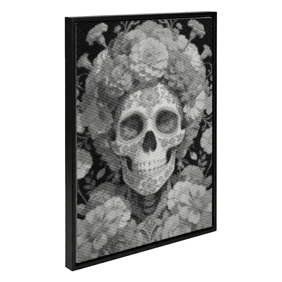 Sugar Skull Dot Painting