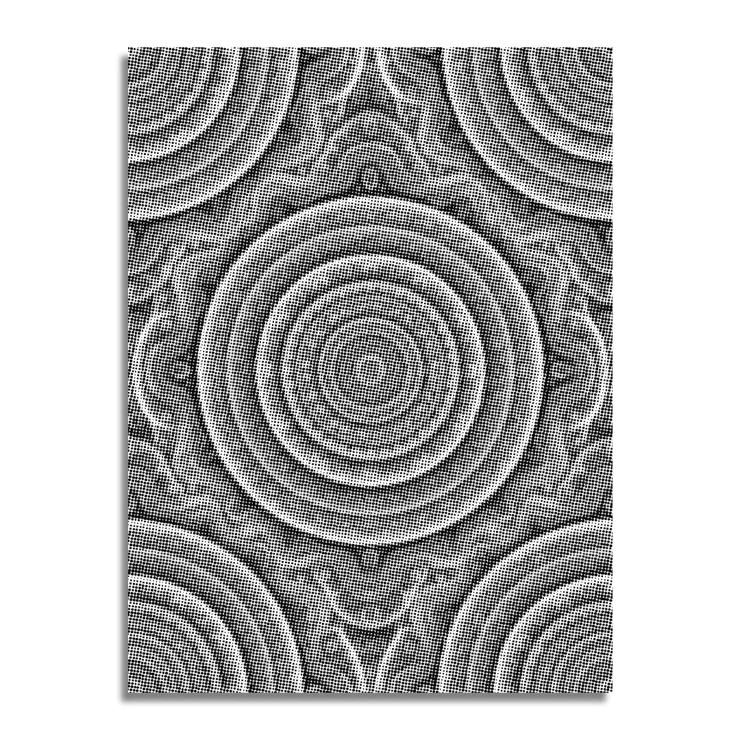 Wzór kropkowy 2 Malowanie kropkowe