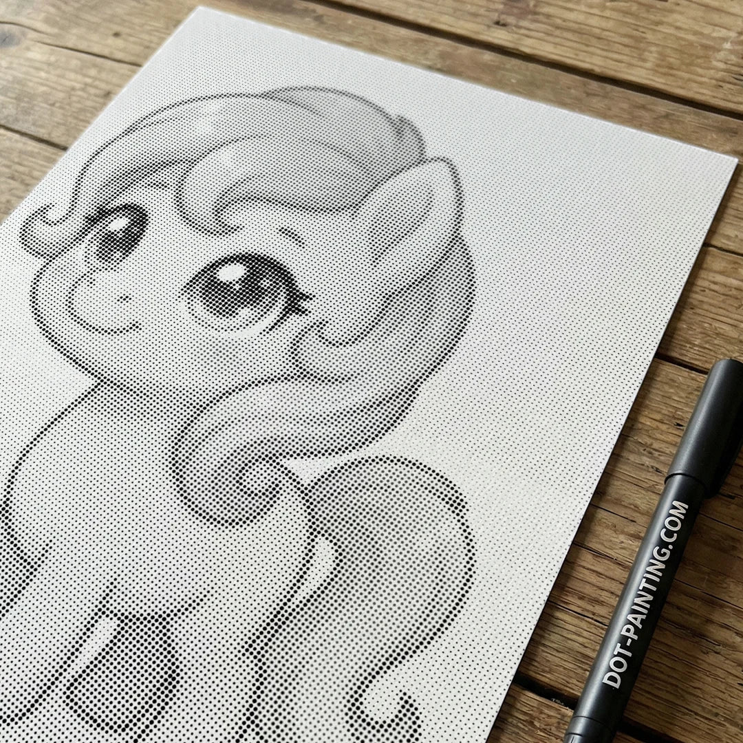 Malowanie kropek Little Pony