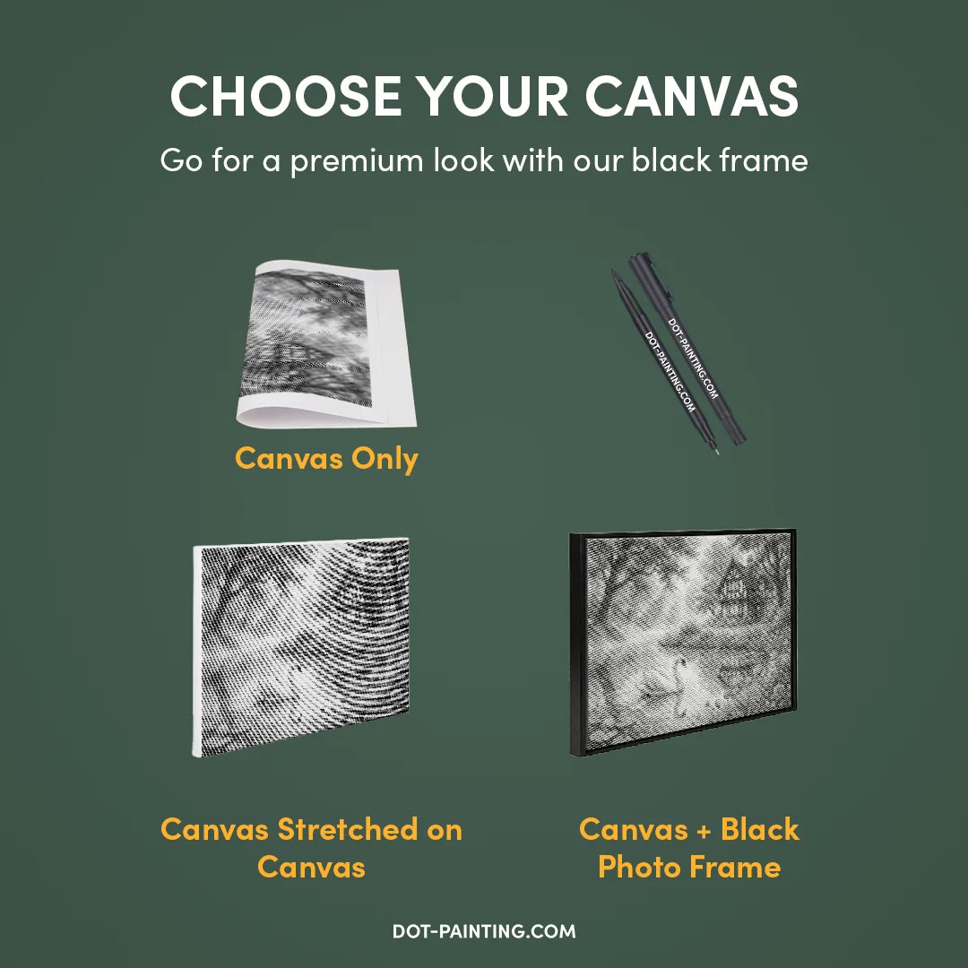 Malowanie kropek Jeziora Łabędziego