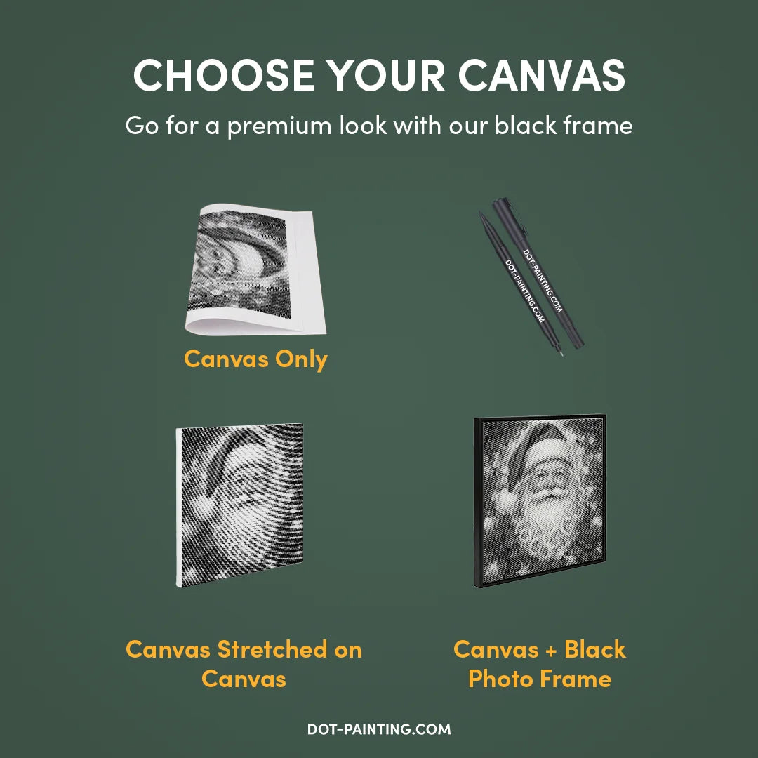 Kobiety z Wilkiem Punktowe Malowanie ➤ Wysyłka Następnego Dnia ✅ | Najwyższa Jakość