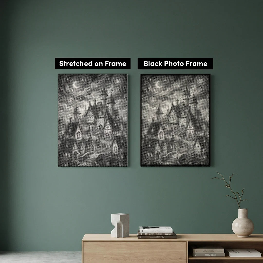 Malarstwo kropkowe w krainie fantasy