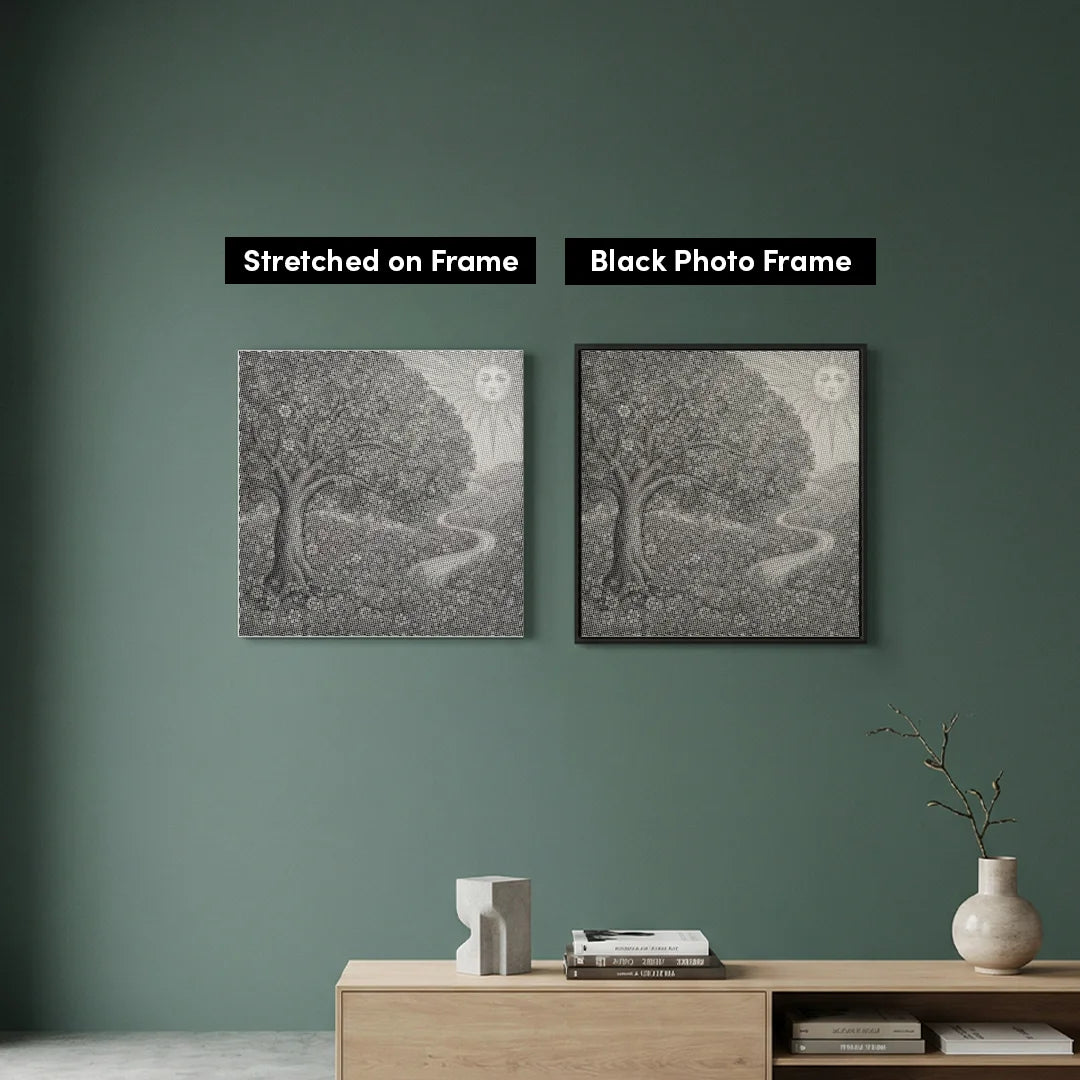 Kobiety z Wilkiem Punktowe Malowanie ➤ Wysyłka Następnego Dnia ✅ | Najwyższa Jakość