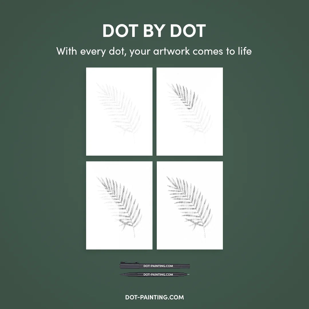 Kobiety z Wilkiem Punktowe Malowanie ➤ Wysyłka Następnego Dnia ✅ | Najwyższa Jakość